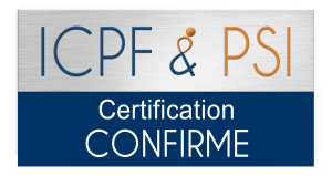 Logo ICPF & PSI Certification CONFIRME